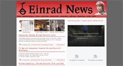 Desktop Screenshot of einradnews.de